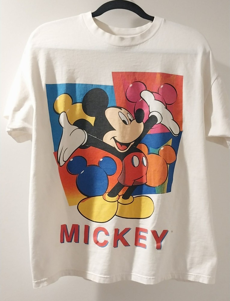 VTG 90s Disney Mickey Unlimited Land N’ Sea T-Shirt Medium