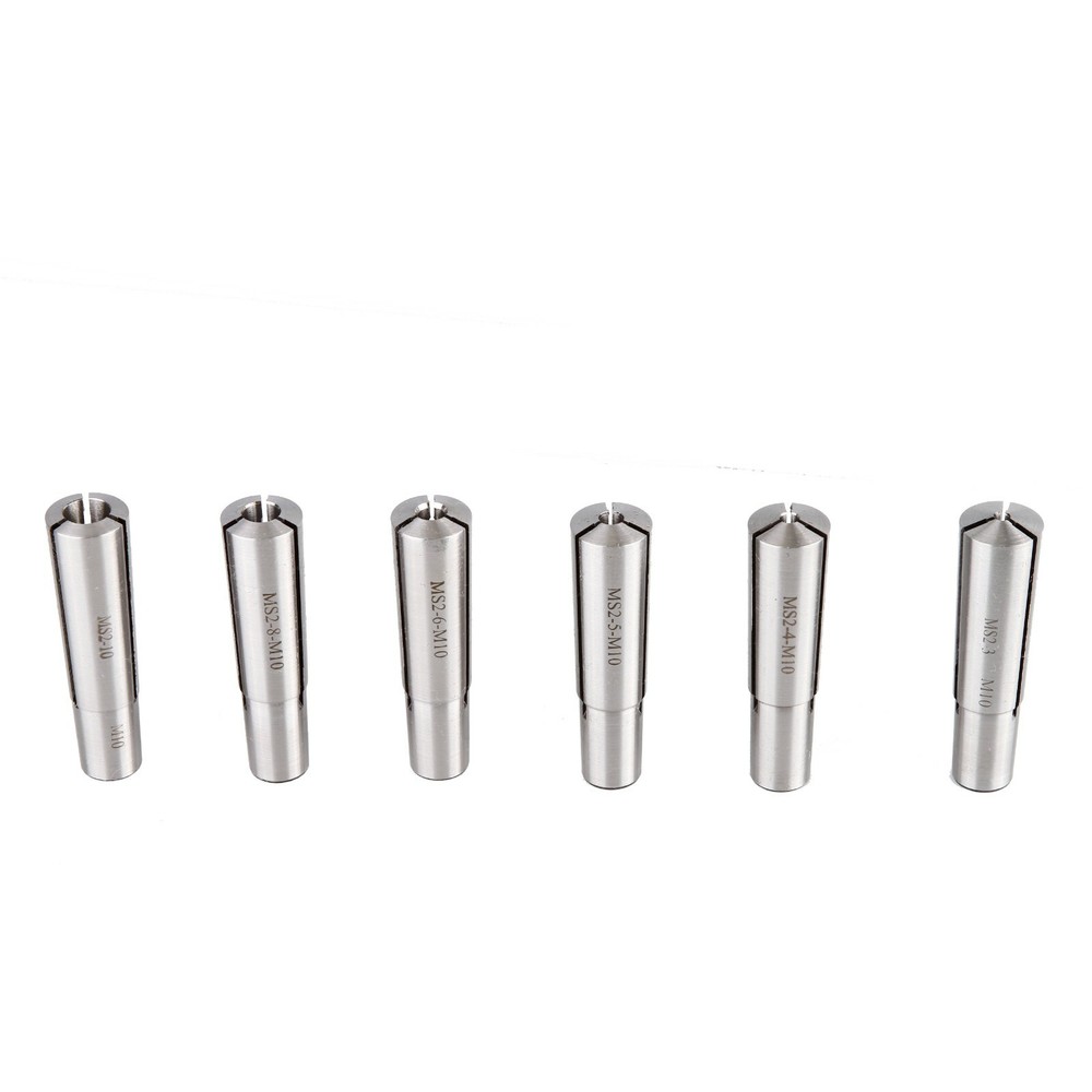 NEW PRECISION MT2 COLLET SET 3-12mm 6PCS TIR0.0004