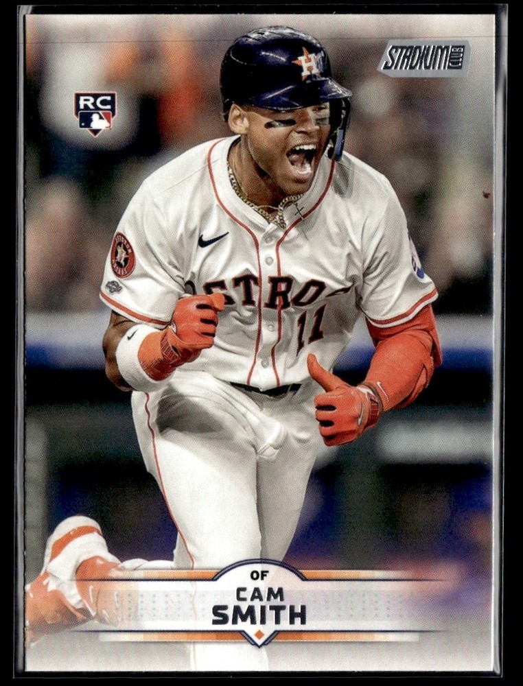 2025 Topps Stadium Club Base Cam Smith RC Houston Astros #60