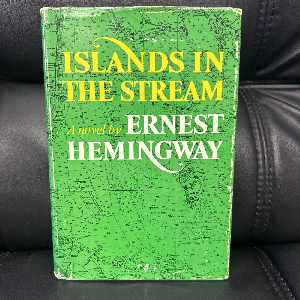 Islands in the Stream by Ernest Hemingway 1970 Book Club Edition BOMC DJ