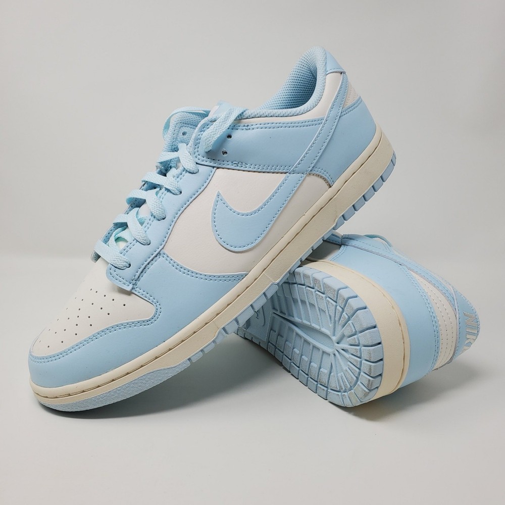 Nike Dunk Low Glacier Blue Pale Ivory HF5441-103 Mens Size 12