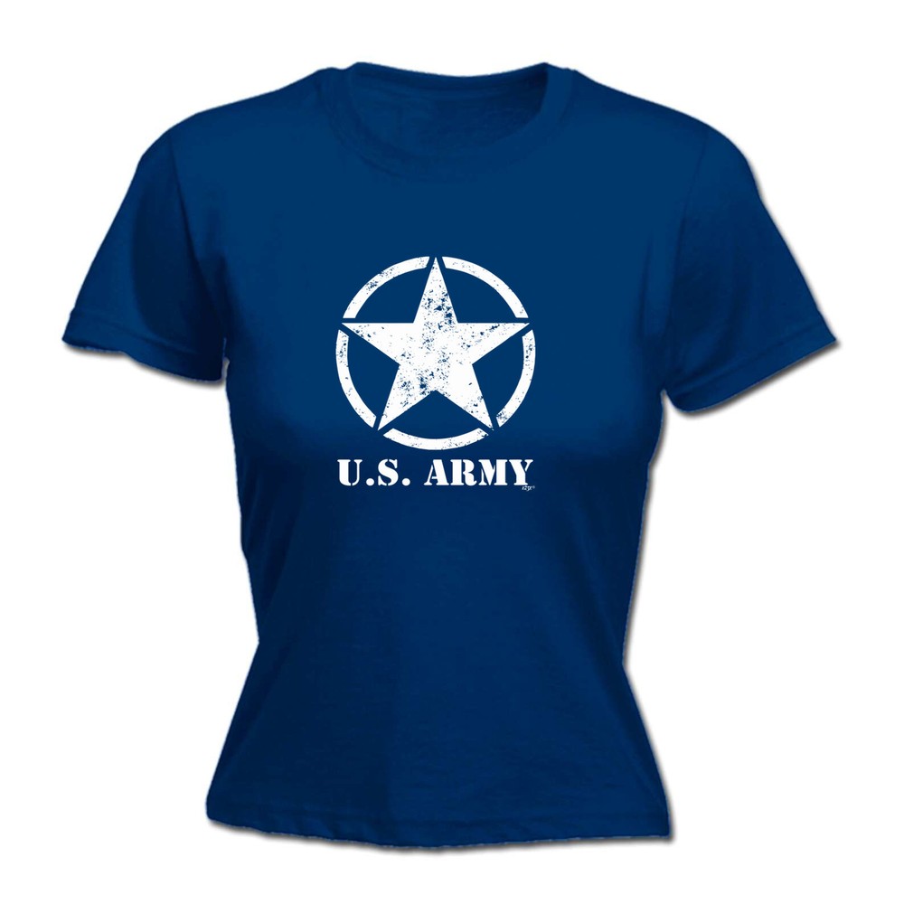 Us Army - Womens T Shirt Funny T-Shirt Novelty gift tshirt