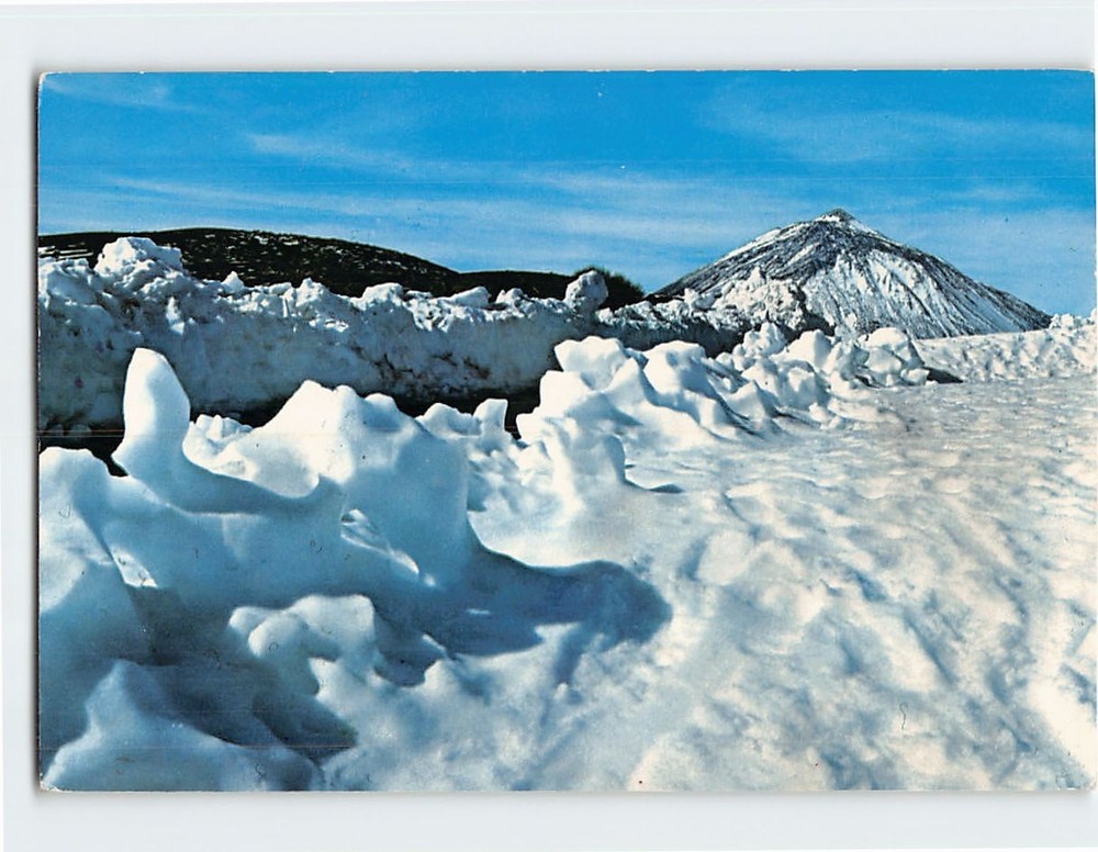 Postcard El Teide Tenerife Spain