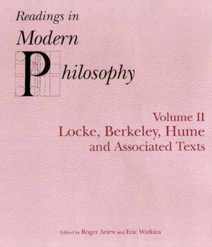 Readings In Modern Philosophy, - Paperback, by Ariew Roger; Watkins - Very Good