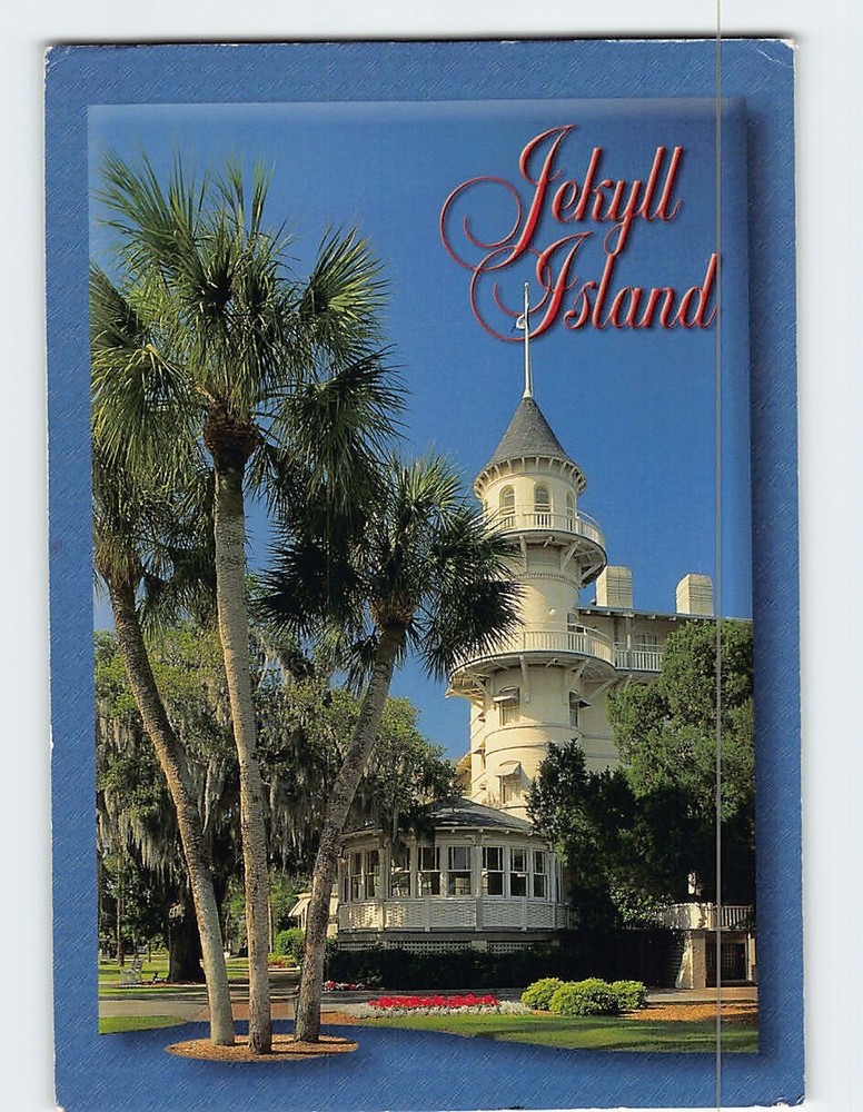Postcard The Jekyll Island Club Hotel Jekyll Island Georgia USA