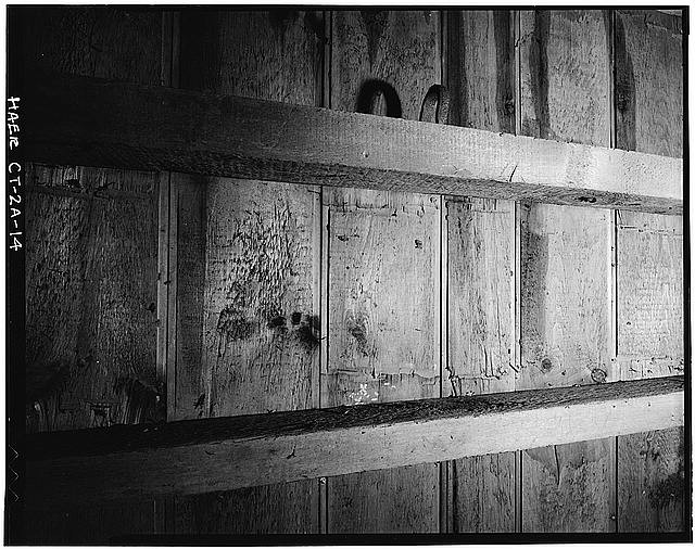 Photo:Hamden CT Eli Whitney Armory Barn Whitney Ave 1900s Wood Interior