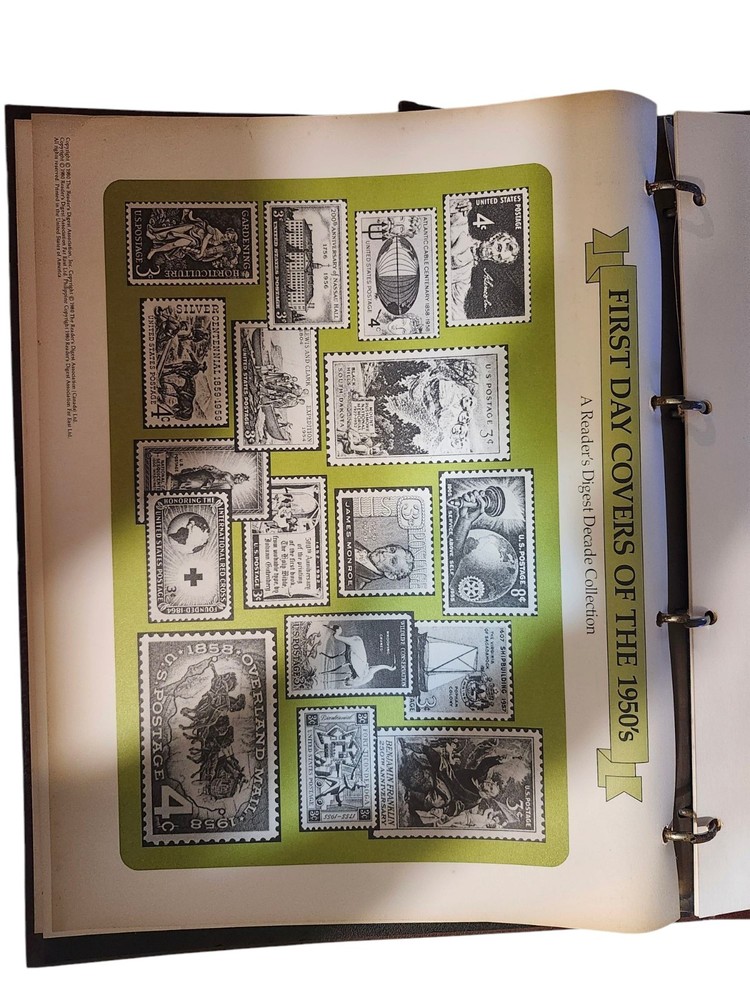 Vintage 1950s First Day Cover Stamp Collector Lot of 11 Historic Envelopes