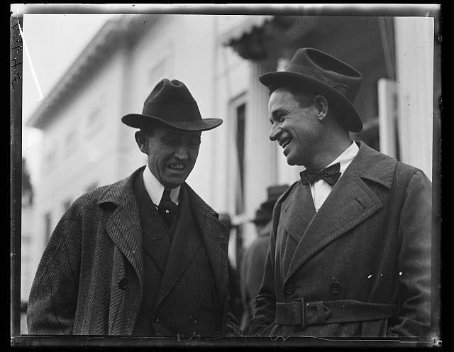 Photo:[William Harrison Hayes, left. White House, Washington, D.C.]