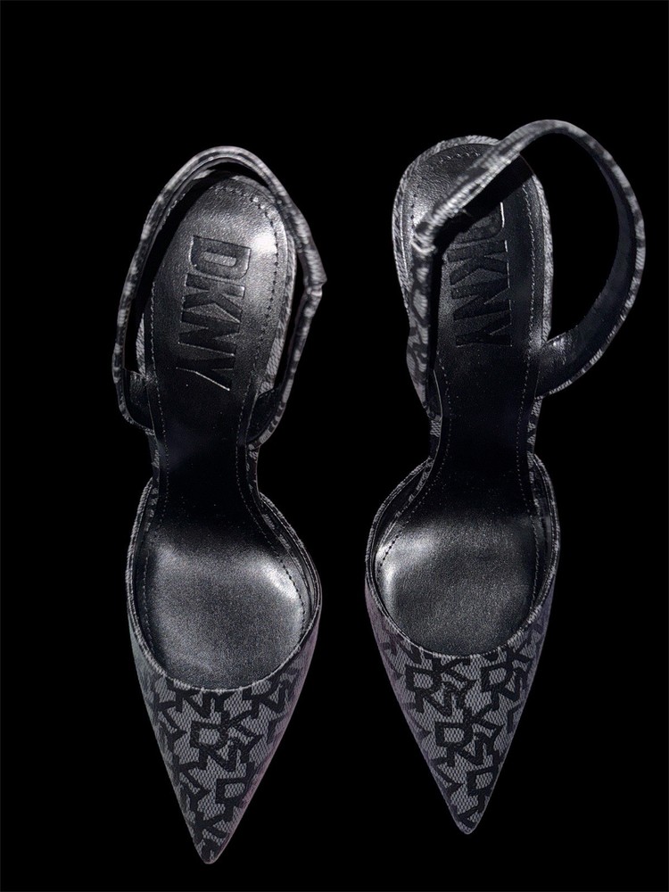 DKNY Black N’ Grey  Women’s Size 9 Heels