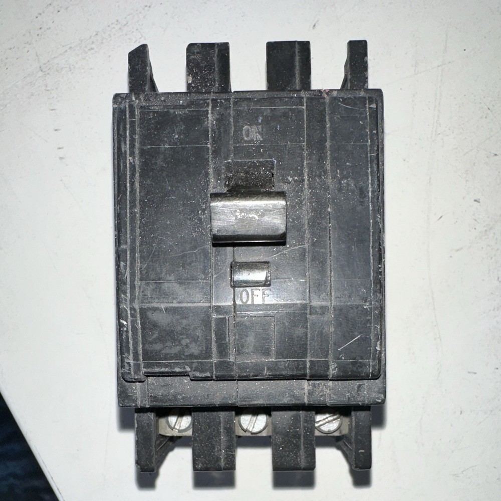 Square D 50A 3-Pole Bolt-On Circuit Breaker 240VAC HACR Black