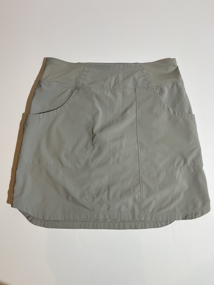 Patagonia Tech Skort Women S Grey Athleisure Tennis Golf Pickleball Style 82151