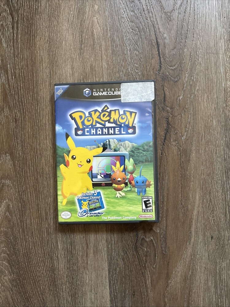 Pokémon Channel (Nintendo GameCube, 2003) with Case