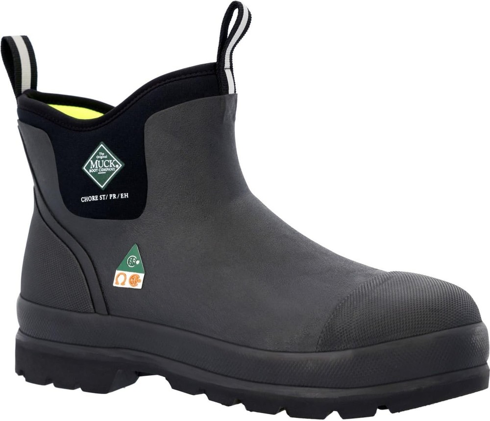 MUCK Men's Ccstcsa Chore Classic Chelsea CSA-Steel Toe