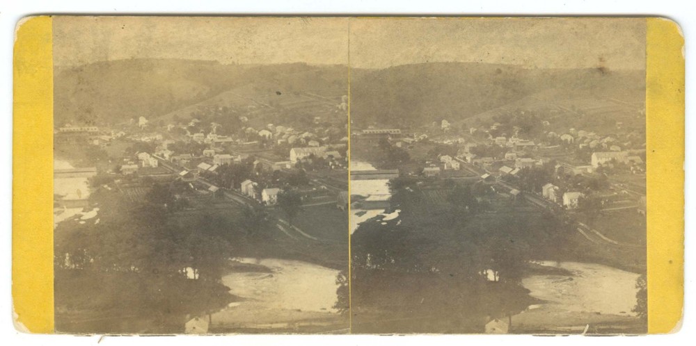 G5216~ PENNSYLVANIA – Catawissa & Susquehanna 1860s Stereoview – B&F