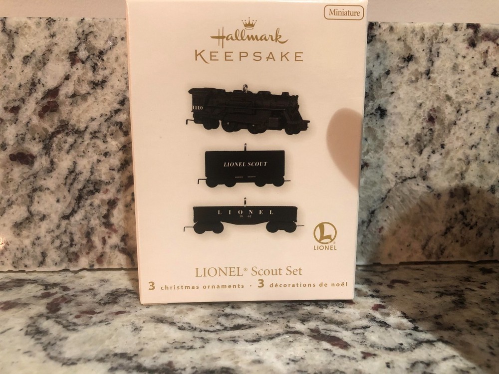 Hallmark Keepsake LIONEL Scout Set