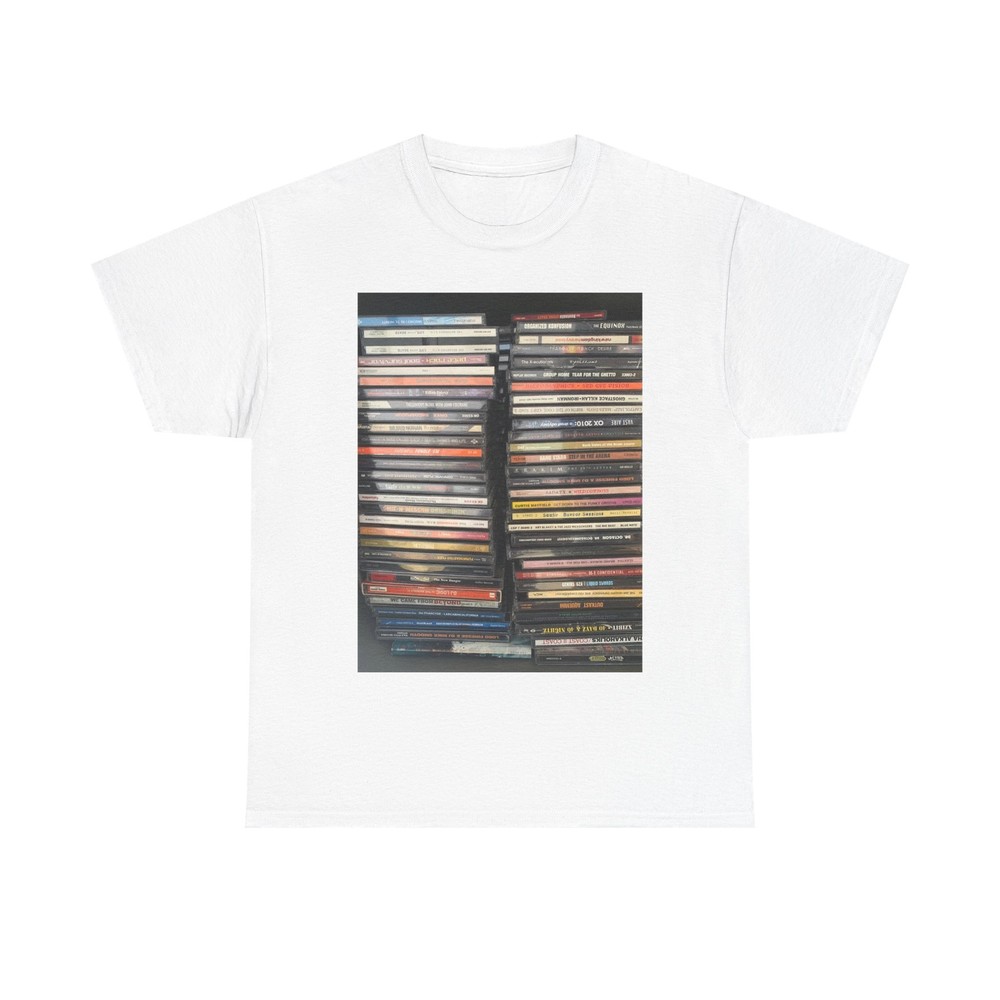 Hiphop 101 CD Collection Unisex Heavy Cotton T-Shirt  