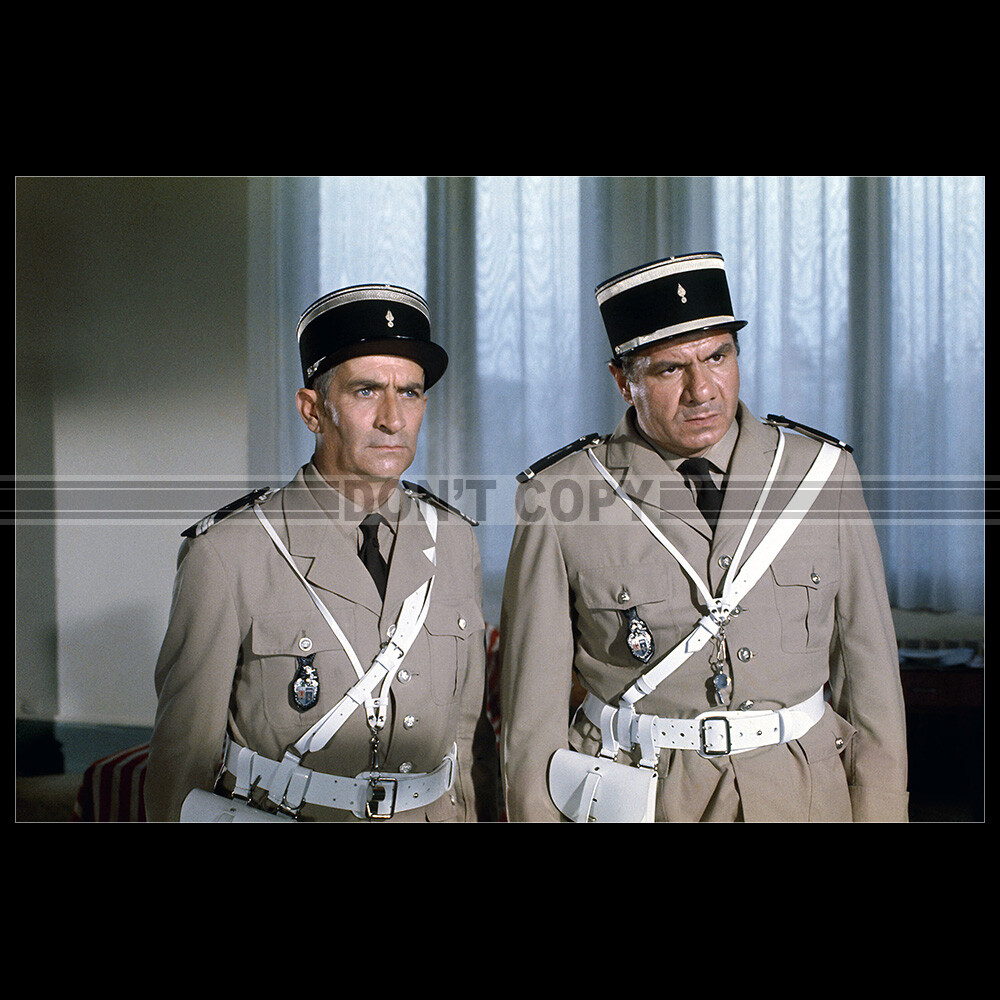 Photo F.005053 LOUIS DE FUNÈS & MICHEL GALABRU (LE GENDARME EN BALADE) 1970