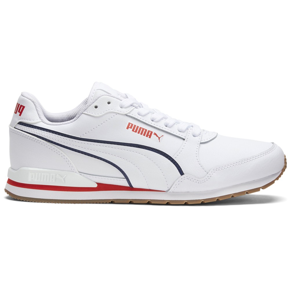 PUMA St Runner V3 Bold Lace Up  Mens White Sneakers Casual Shoes 38812804