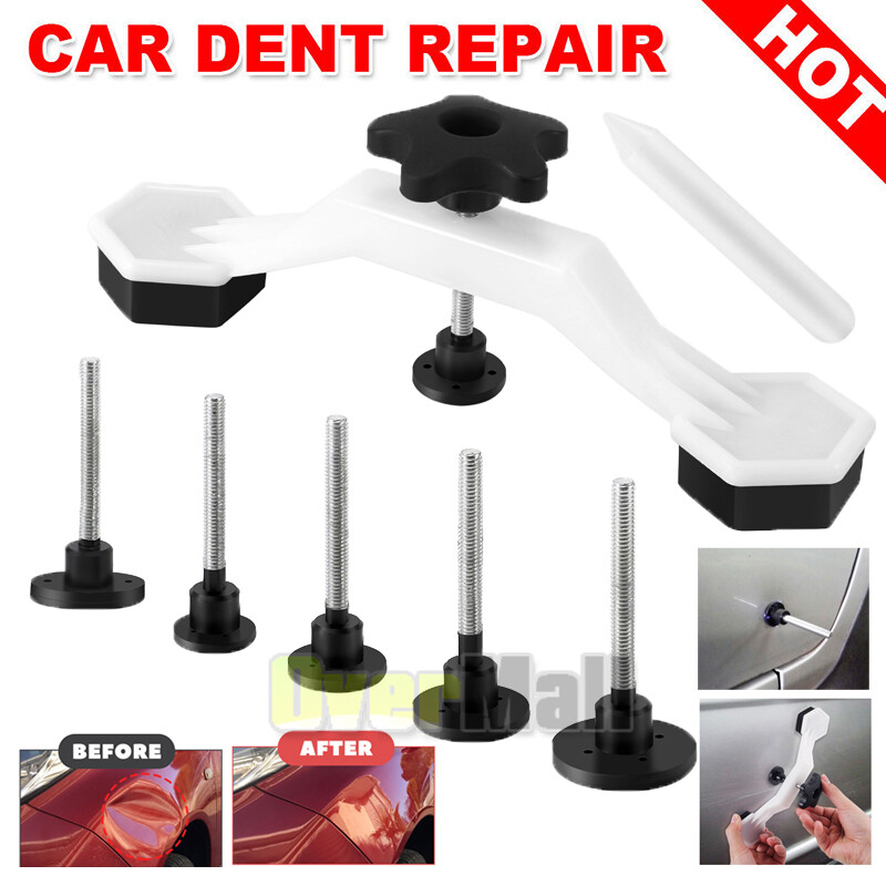 Car Body Paintless Dent Puller Tabs Bridge Lifter Repair Removal Tool Kit USA