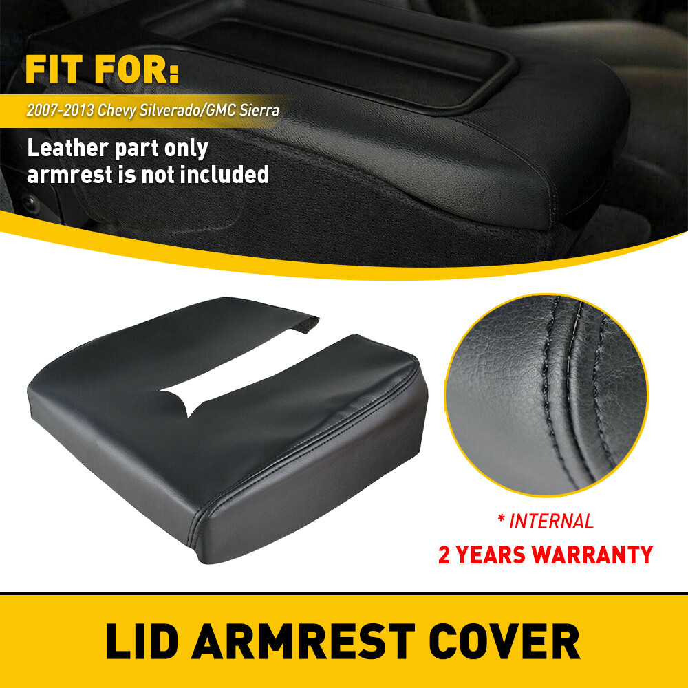 Armrest Cushion Center Cover Console Pad Box For 07-13 Chevy GMC Car Accessories
