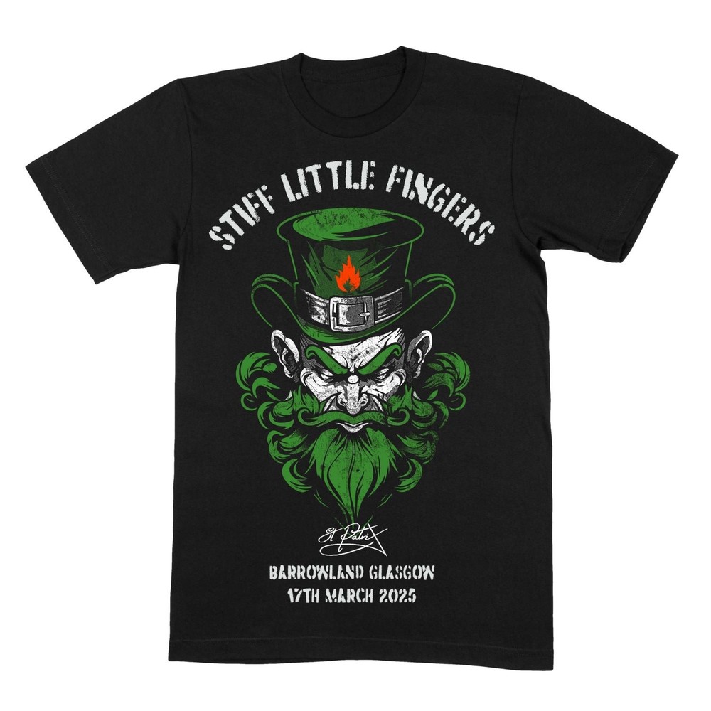 Stiff Little Fingers Barrowland Unisex T-Shirt Heavy Cotton Reprint All Size
