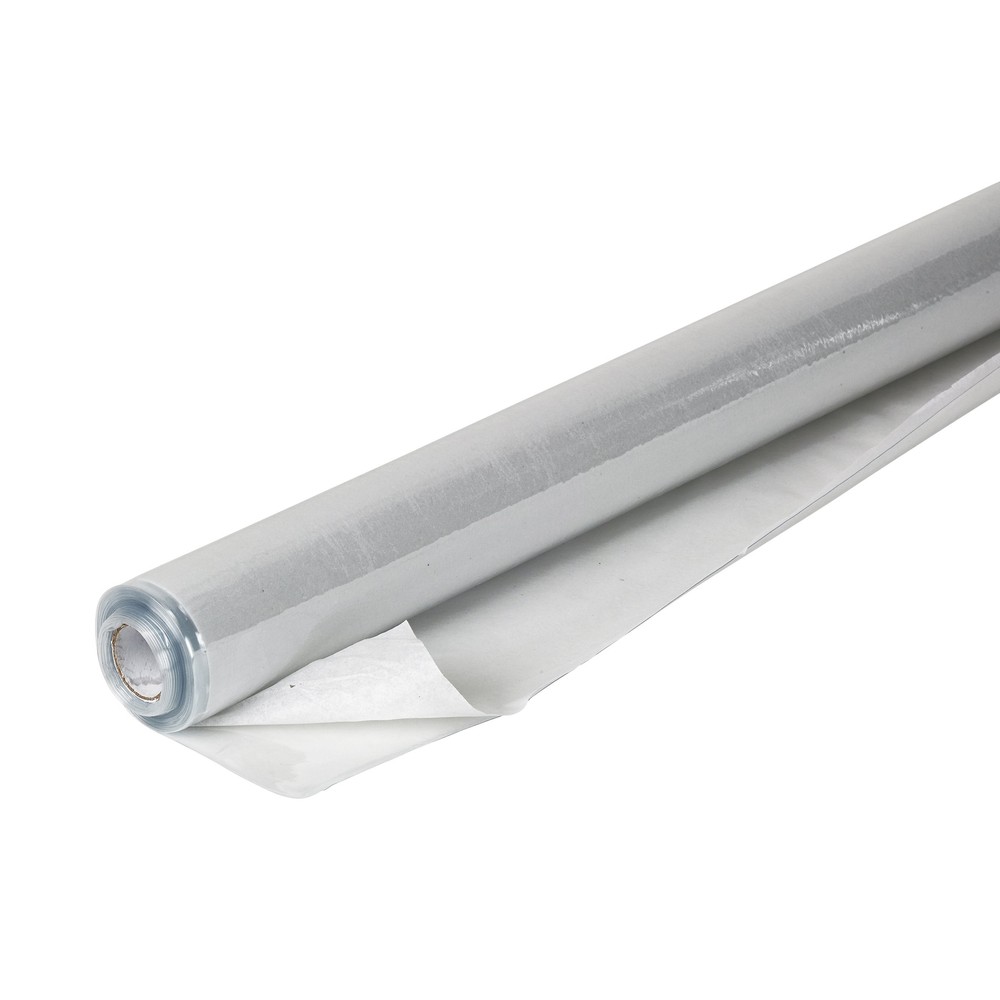 V44216/6 Crystal Clear Vinyl Sheeting-Packaged Rolls 44 X 18 X 4Mil