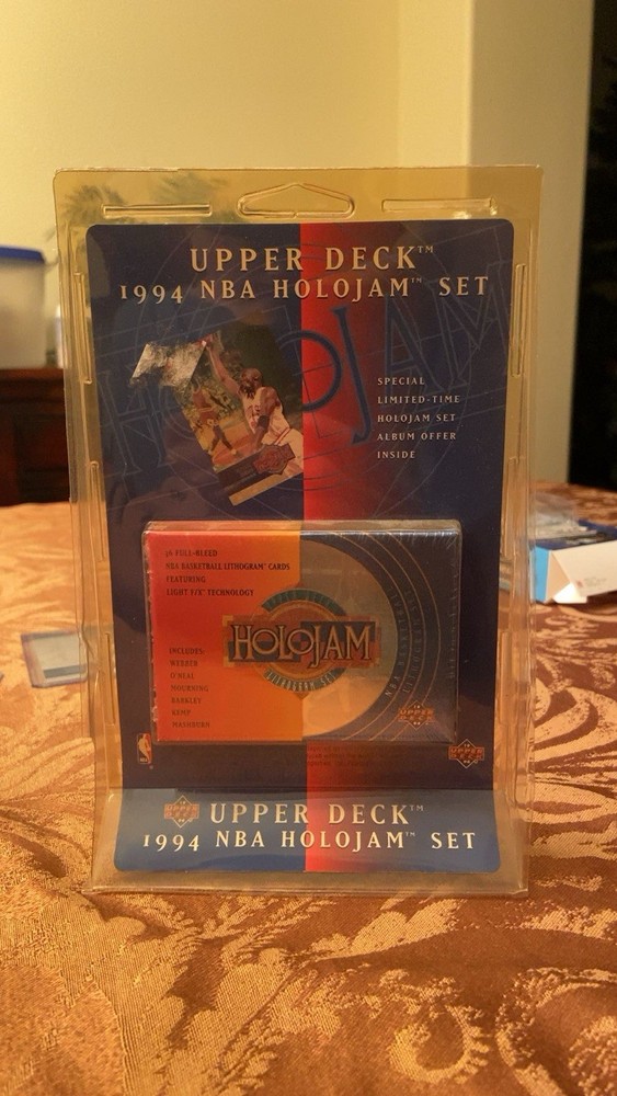 Upper Deck 1994 NBA HoloJam 36-Card Hologram Set Webber O'Neal Barkley UNOPENED