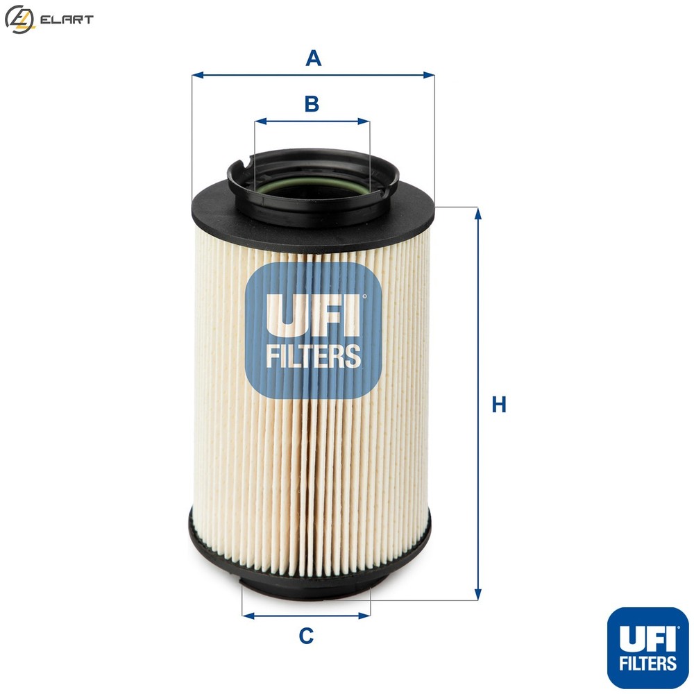 FUEL FILTER 26.014.00 FOR SKODA OCTAVIA/II/Combi LAURA VW BORA/IV PHAETON EOS