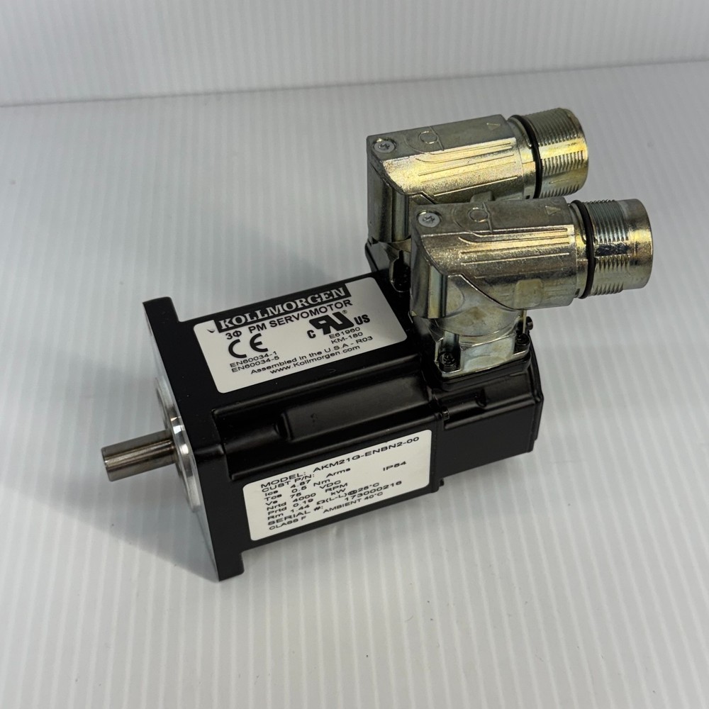 Kollmorgen AKM21G-ENBN2-00 3-Phase PM Servo Motor Industrial Servomotor