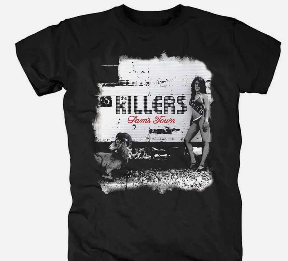 The Killers Band Gift For Fans Cotton Black uniex All size shirt