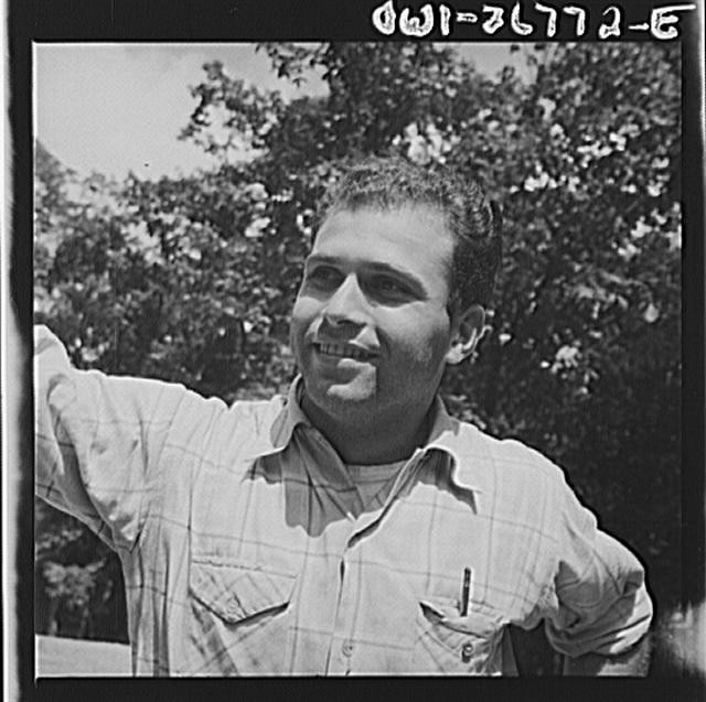 Southfields New York Camp Nathan Hale 1940s Man Portrait Interracial Activities