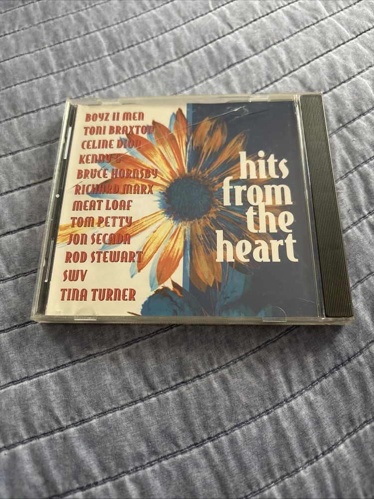 Hits from the Heart by Various Artists (CD, 1995) 1990's Pop Hit Compilation