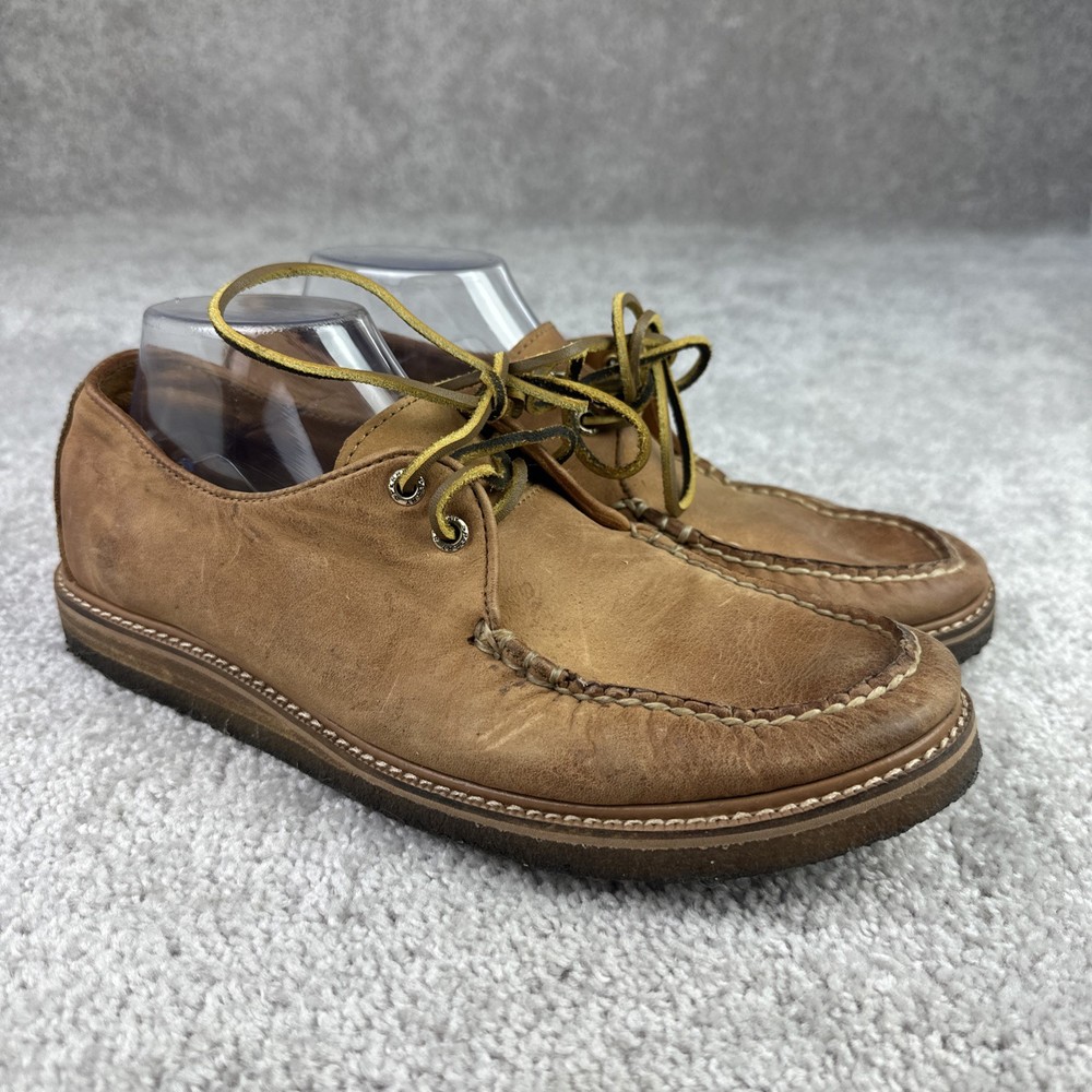 Sperry Gold Cup Boat Shoes Mens Size 9.5 Brown Comfort Low Top Lace Up STS17791