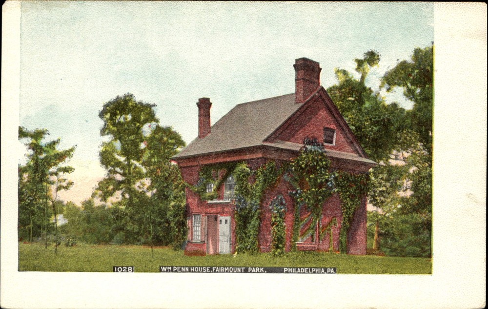 William Penn House Fairmount Park Philadelphia Pennsylvania PA ~ UDB c1905