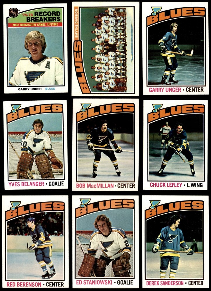 1976-77 Topps St. Louis Blues Team Set 6.5 - EX/MT+ 3914413