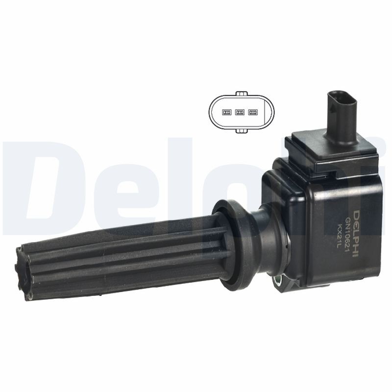 GN10621-12B1 DELPHI Ignition Coil for FORD,FORD ASIA & OCEANIA,FORD USA,JAGUAR