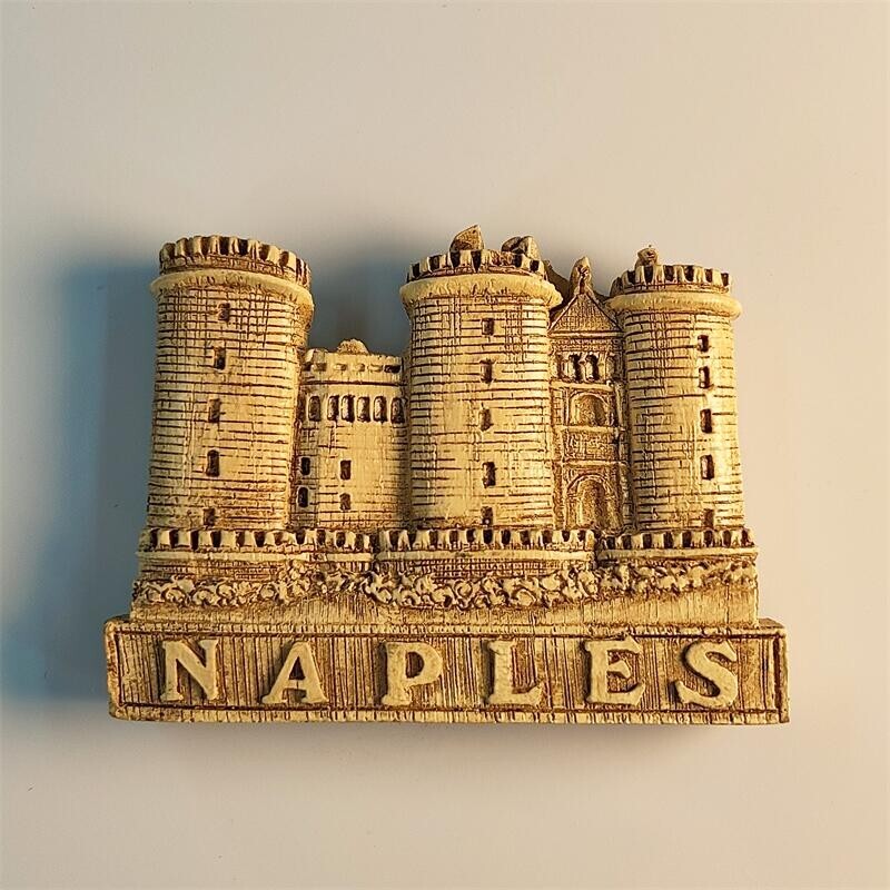 Italy Naples Collectible Tourist Tourism Souvenir 3D Resin Fridge Magnets Craft