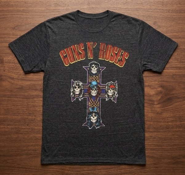 Guns N' Roses APPETITE FOR DESTRUCTION CROSS LOGO T-Shirt NEW XS-3XL | 030426N01