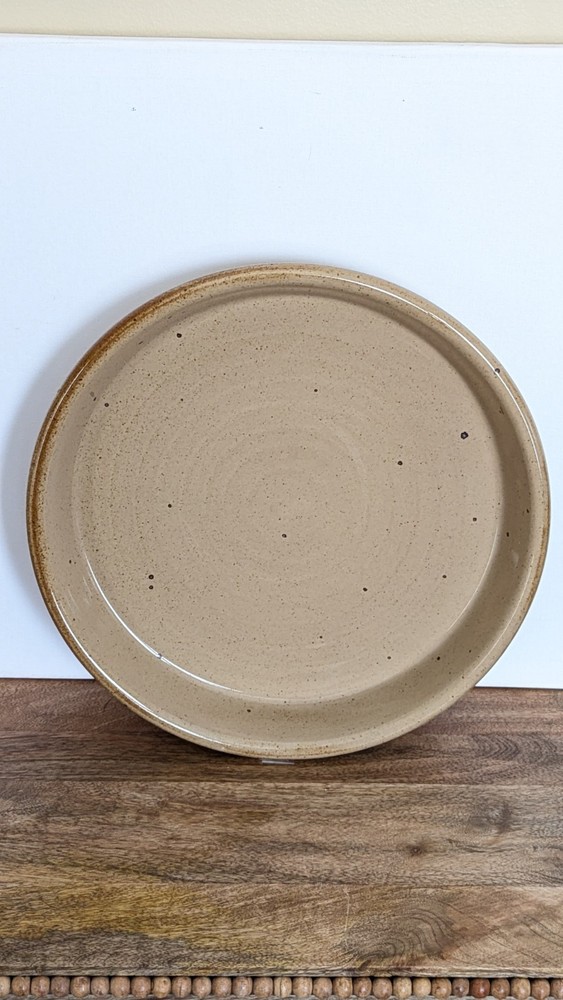 Vintage Dansk Brown Tan Speckled 12