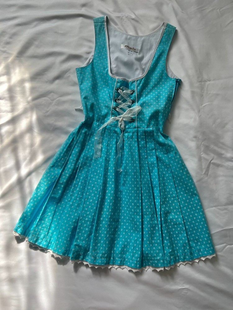 Dirndl Dress Marjo Trachten  Bavarian Costume Oktoberfest Size M