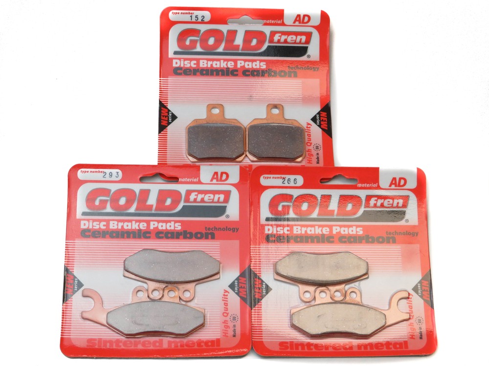 Brake Pads Front & Rear For Piaggio X9 125 Evolution 2 Pin 2005-2007