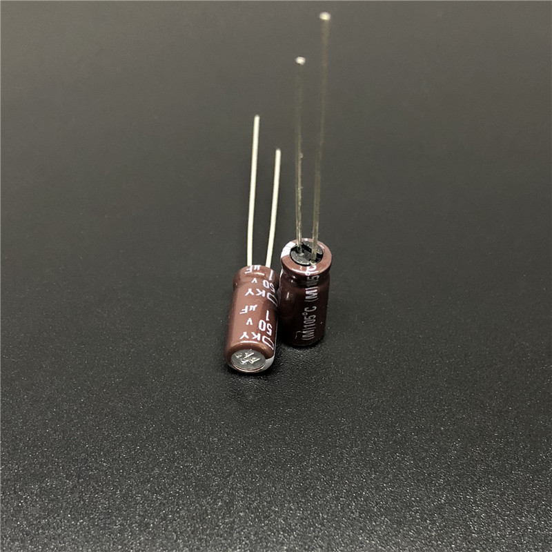 200pcs 1uF 50V NCC KY Series 5x11mm Low ESR 50V1uF Electrolytic Capacitor
