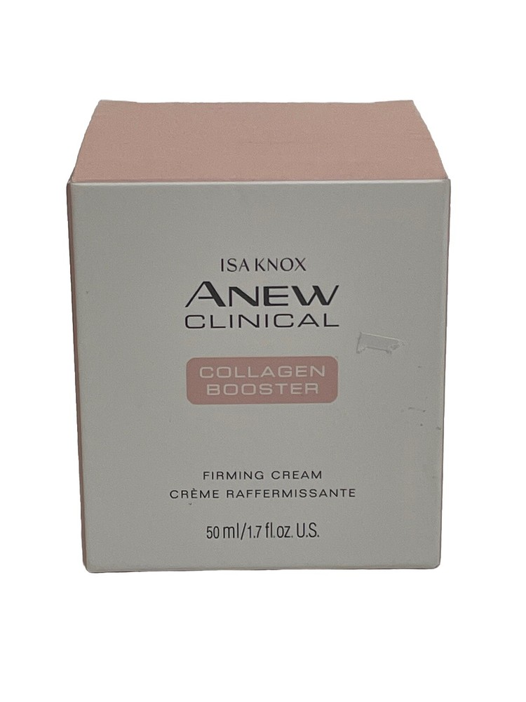 Avon ISA KNOX Anew Clinical Collagen Booster Firming Cream 1.7 FL. OZ NEW IN BOX