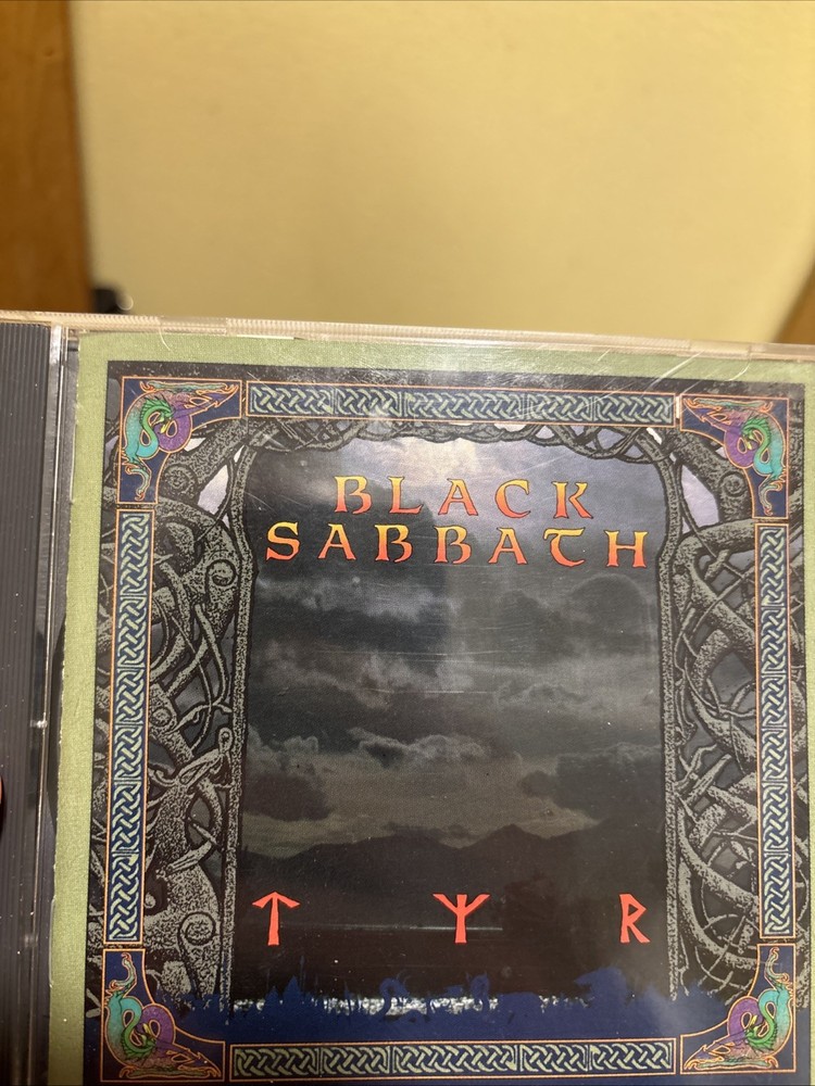 BLACK SABBATH Tyr CD(I.R.S Records 1990 Tony Iommi Cozy Powell)