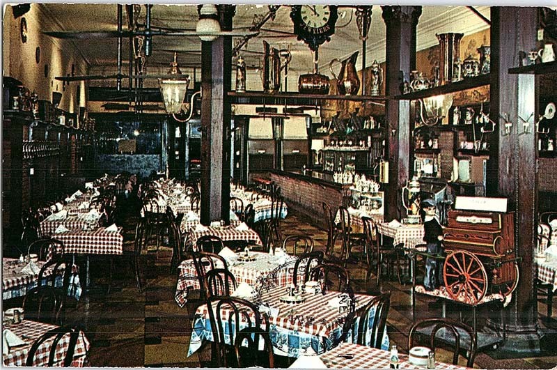 Postcard RESTAURANT SCENE New Orleans Louisiana LA m/09 AJ3050
