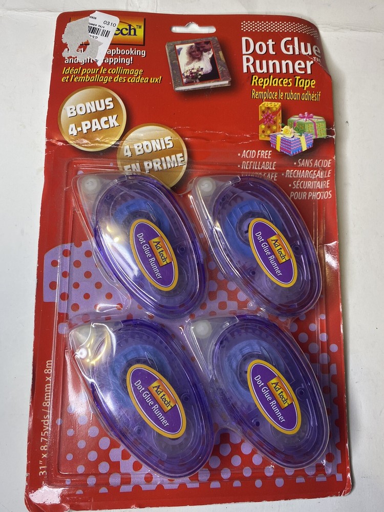 Acid-Free Refillable Permanent Adhesive Tape Runner (4 CT)-image