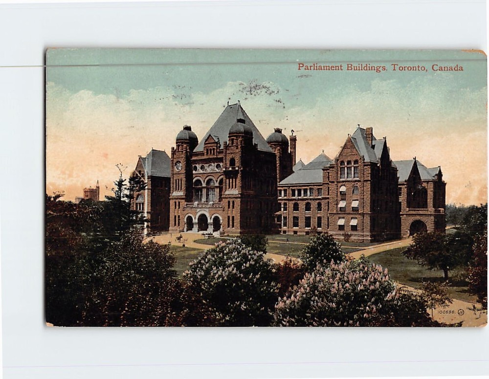 Postcard Parliament Buildings Toronto Ontario Canada