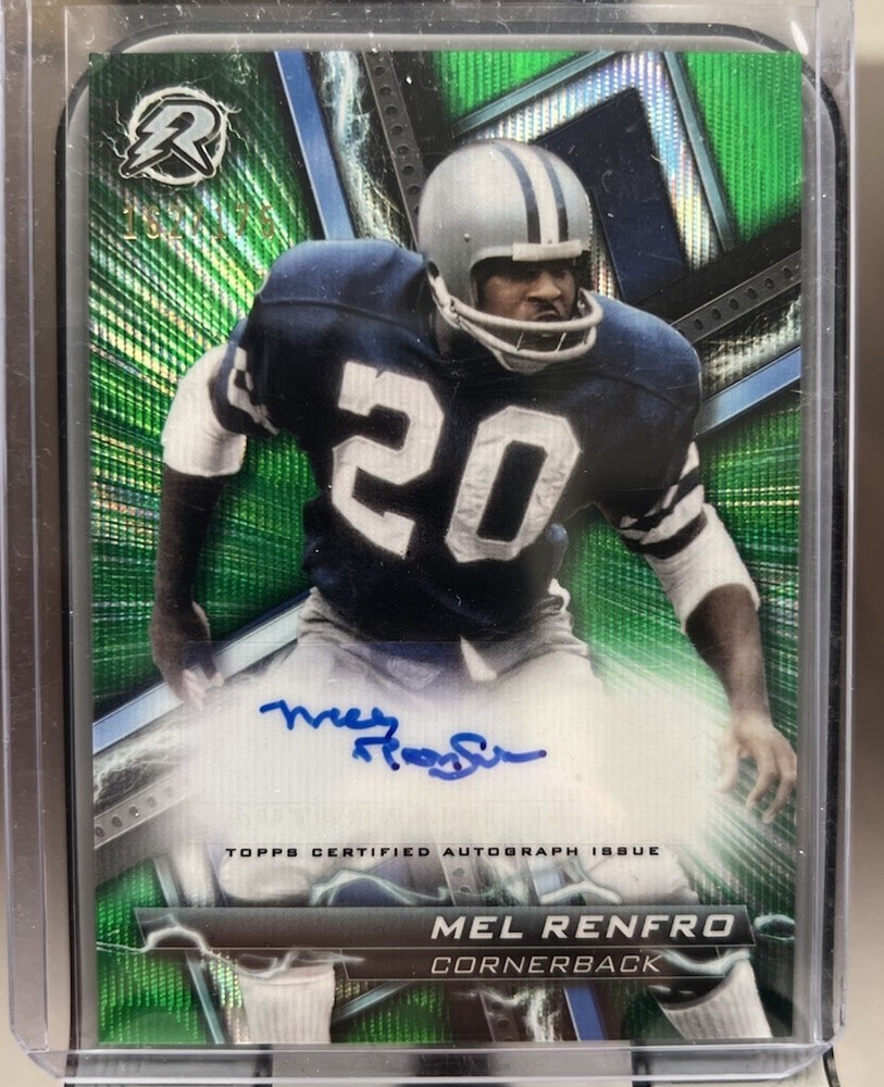 2023 Topps Resurgence Signatures Mel Renfro Auto /175🔥🔥🔥🔥
