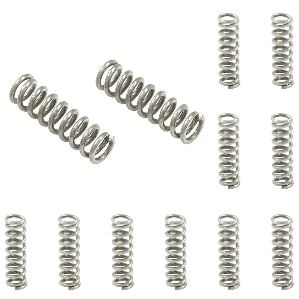 Compression Spring 3mm OD 0.5mm Wire 10mm Length Stainless Steel