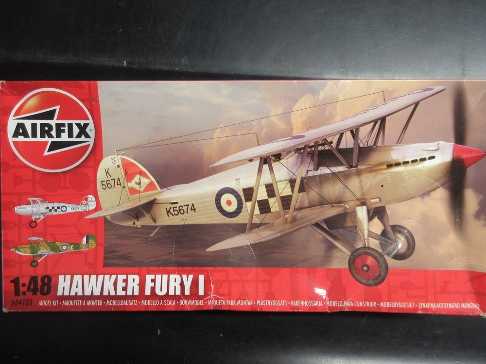 AIRFIX 1/48 HAWKER FURY Mk.I   #A04103